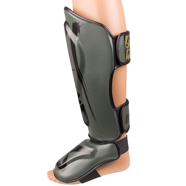 8 WEAPONS Shin Guards, Unlimited 2.0, olive-black