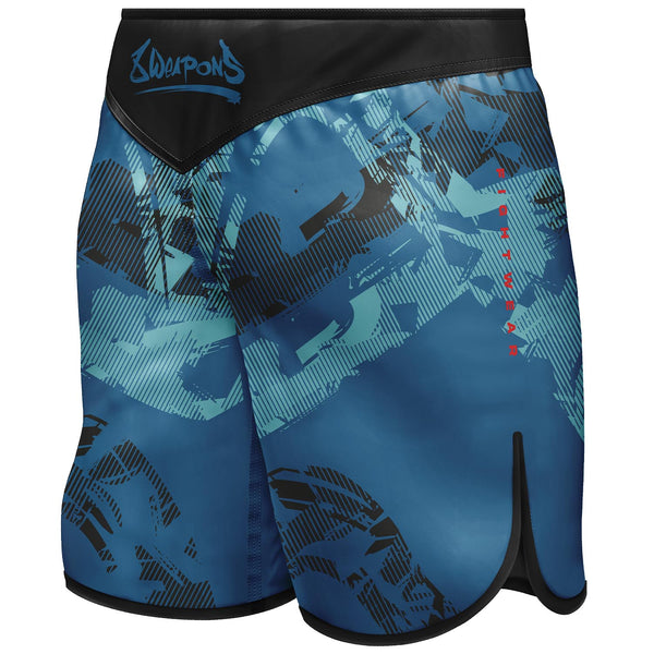 8 WEAPONS Fight Shorts, Hit 2.0, navy-black