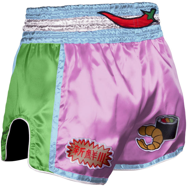 8 WEAPONS Muay Thai Shorts, Yummy, pink