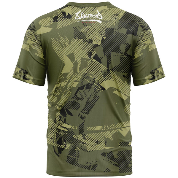 8 WEAPONS Functional T-Shirt, Hit 2.0, olive-black