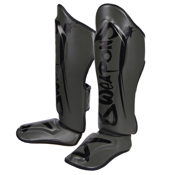 8 WEAPONS Shin Guards, Unlimited 2.0, olive-black