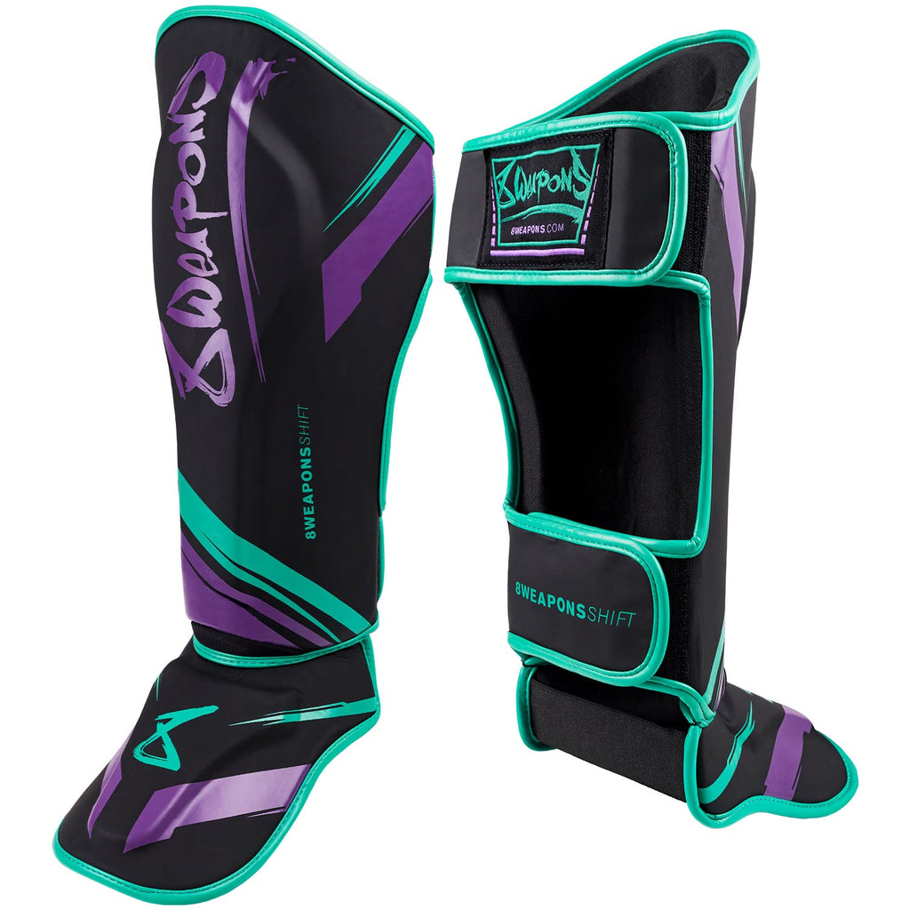 8 WEAPONS Shin Guards, Shift, cyber